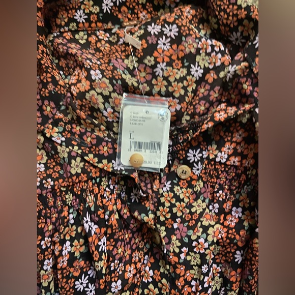 Free People Bonnie Floral Mini Dress - Picture 7 of 8